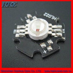 Top quality 3w rgb led with pcb