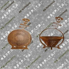 Supply bamboo xiangyun folding fruit basket