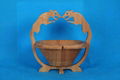 Supply tourism handicraft folding fruit basket 1