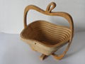 Supply tourism handicraft folding fruit basket 4