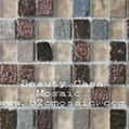 3D cicle glass mosaic tile 5