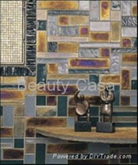 Recycle glass mosaic