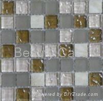 plating glass mosaic tile 3