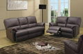 Upholstory-Motion-recliner sofa set,home furniture,promotion recliner sofa,kd 1