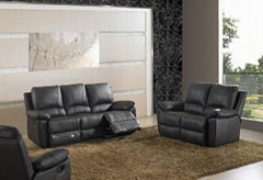 Upholstory-Motion-recliner sofa set,home furniture,promotion recliner sofa,kd