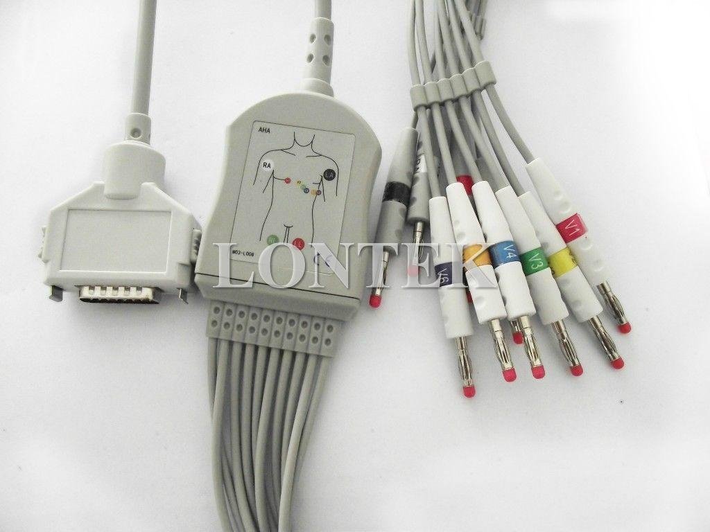 Fukuda Denshi one piece series ECG cable
