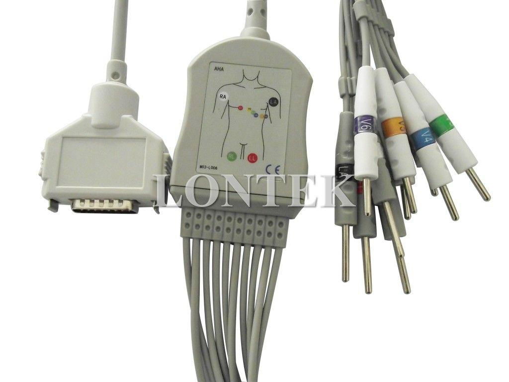 Fukuda Denshi one piece series ECG cable 3