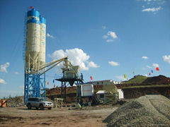 HZS50 50M3/H ready mix concrete batch plant 50m3 dry mix concrete batch plant