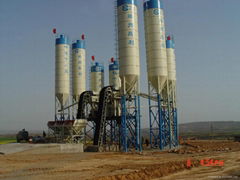 HZS120-120m3/h (with SICOMA concrete mixer) Concrete Plant