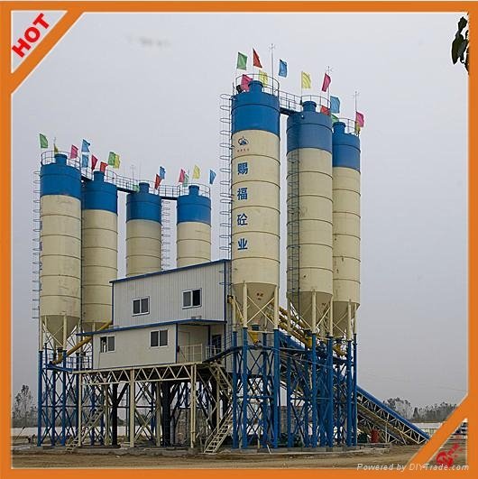 HZS120-120m3/h (with SICOMA concrete mixer) Concrete Plant 2