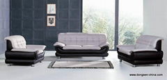 LEATHER SOFA 1+2+3( A139) ,simple and generosity, high quality 