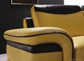 LEATHER CONER SOFA  3