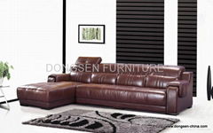 leather sectional sofa GF031, modern design, high quality with reasonable sofa