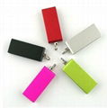 4GB Mini Swivel USB Flash Drive With USB 2.0 1