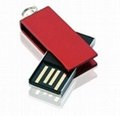 4GB Mini Swivel USB Flash Drive With USB 2.0 2
