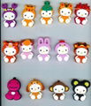 Cartoon PVC USB Flash Drive 1