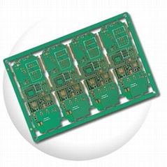 OEM / ODM ROHS Gold Plating / Gold Immersion 2 Layer / Double Layers PCB / PCBA