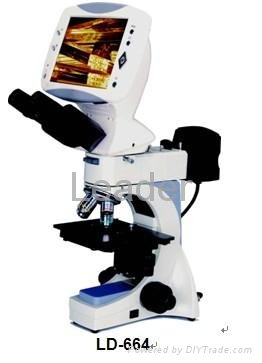 Compound Digital LCD Metallurgical Microscope (LD-664)
