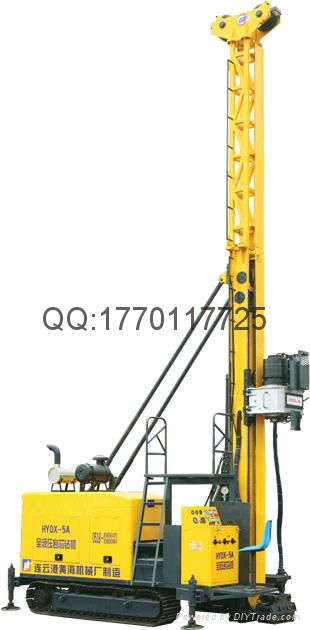 HYDX-5A Full hydraulic Core Drill Rig with 1500m drill capacity   2