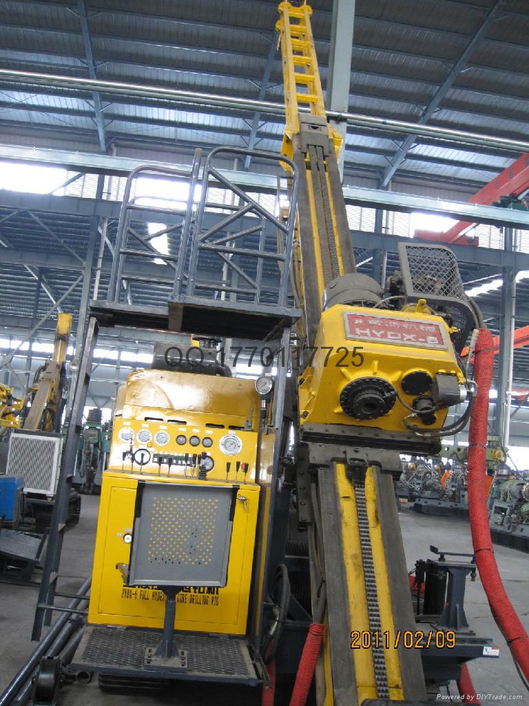 For sale HYDX-6 Full Hydraulic core drill rig with 2000m drilling capacity   2