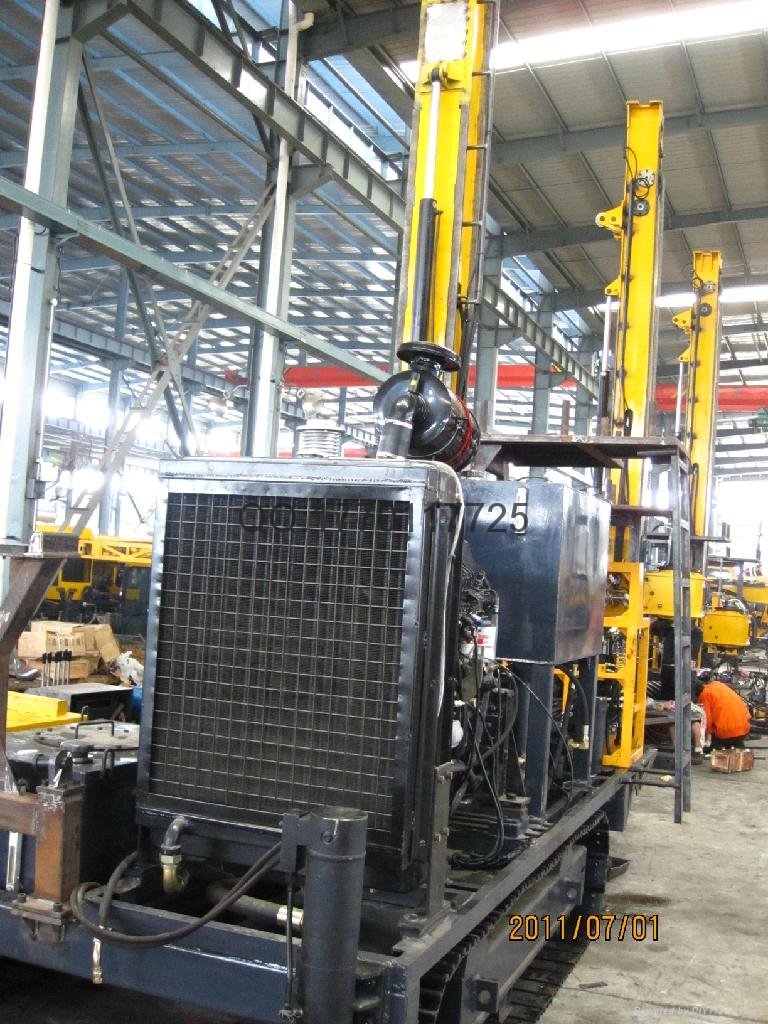 For sale HYDX-6 Full Hydraulic core drill rig with 2000m drilling capacity   3