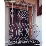 wrought iron window railing 3