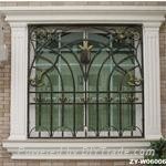 wrought iron window railing 4