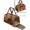 pet standard carrier to 20lbs brown 1