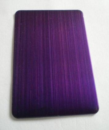 Ti-purple art finishes / etched finishes colored stainless steel sheet  2