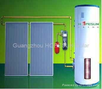 Hot! Split Solar Panel Water Heater System 300L 