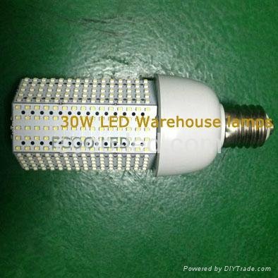 30W LED warehouse lights LED corn lamps 360 degree E27 E40 LED corn bulbs 2