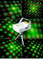 Mini RG laser light with 8 changable patterns