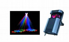 LED dual scanning muticolored effect light for DJ, disco club party