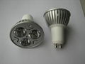 3x1W GU10 LED Spotlight