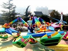 New type Amusement park equipment (Three Star Spinner)