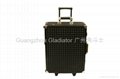 Aluminum Cosmetic Trolly case with light and mirror D9552K 3