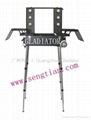 Aluminum Makeup Station with legs,