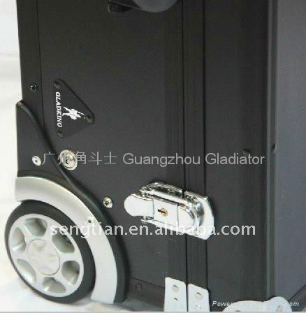 Aluminum Makeup Station with legs, trolly and light  FB9616K 3