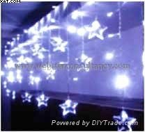 108 LED Star Shape Icicle Lights