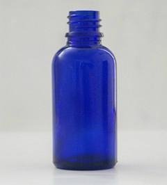 Blue Essential Oil Glass