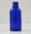 Blue Essential Oil Glass 1