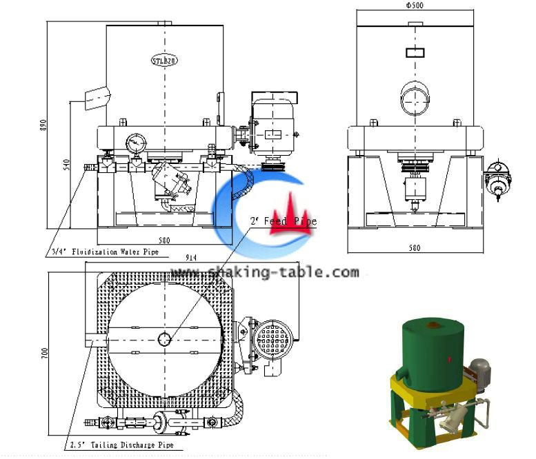 centrifugal separator 3