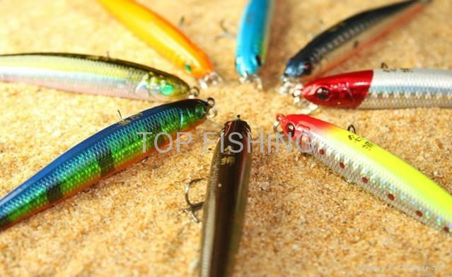 top water sinking fishing lure pencil 2