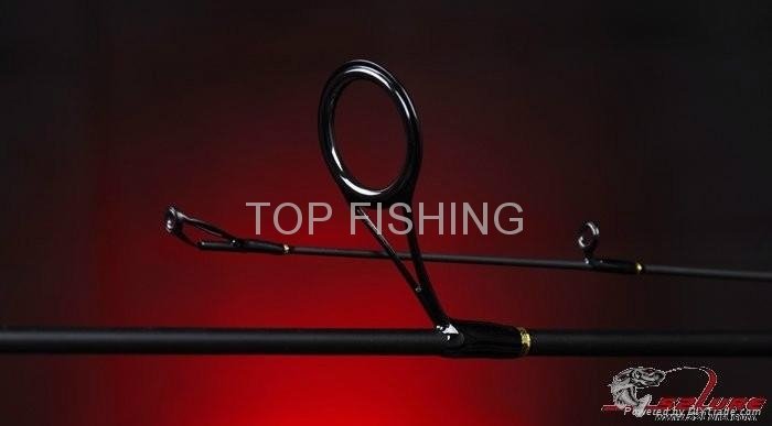 saltwater fresh water fishing lure rod with fuji guide 4