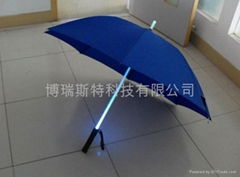 LED lighted umbrella LED shinning