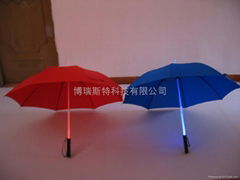 LED lighted umbrella