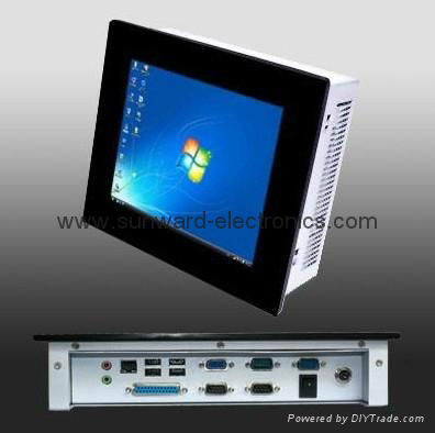 8.4" LCD Panel PC with Intel Atom N455 Processor 5