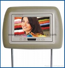 7" Headrest Monitor with DVD player