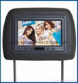 7" Headrest Monitor with DVD player 2