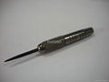 tungsten-look brass darts